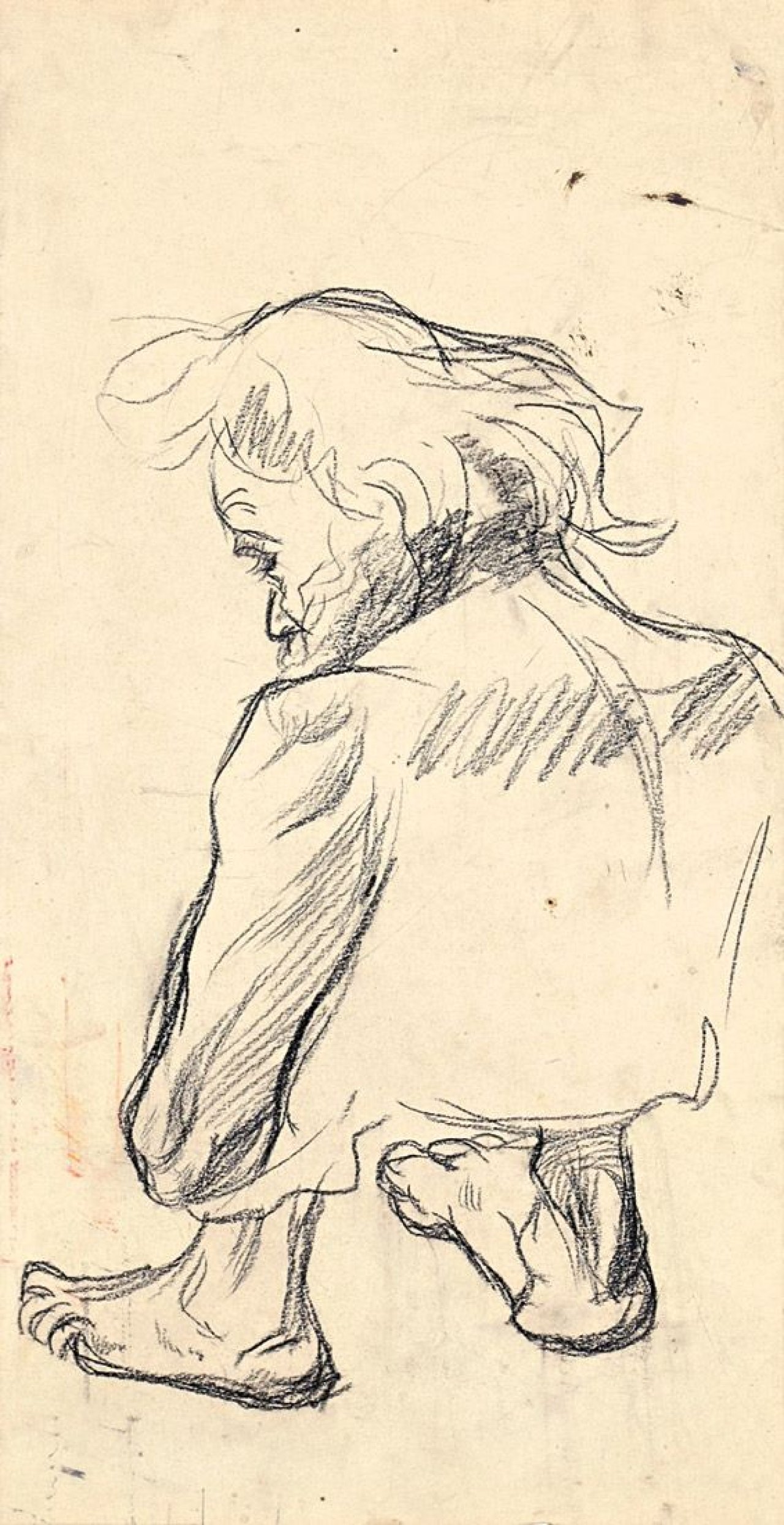 Auf diesem Bild ist das folgende Kunstwerk zu sehen: Lesser Ury. Studie.