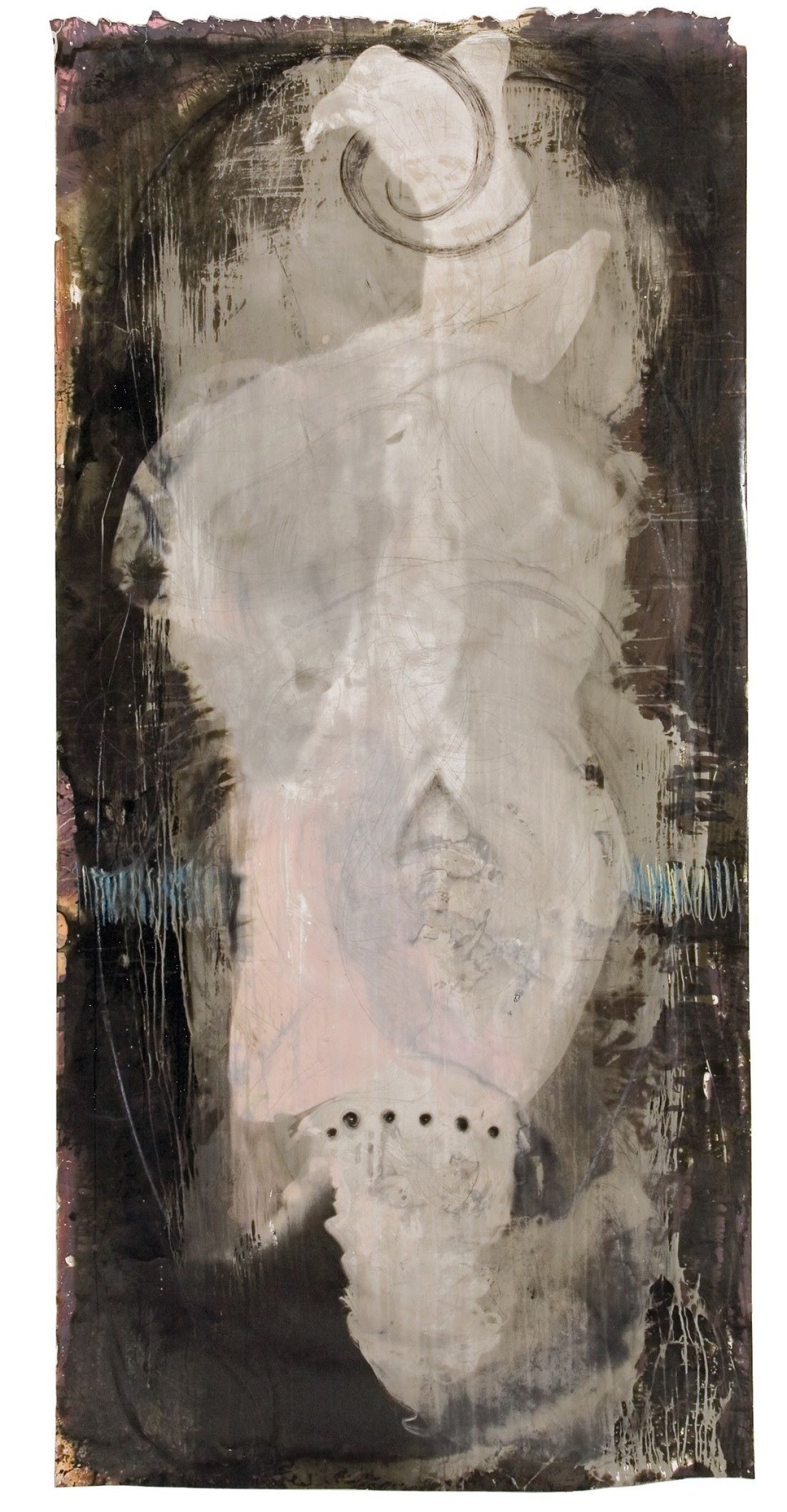 Auf diesem Bild ist das folgende Kunstwerk zu sehen: Dirk Bell. Hung Man. 2006.