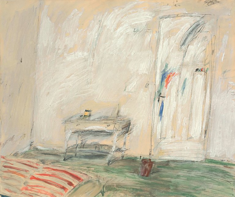 Auf diesem Bild ist das folgende Kunstwerk zu sehen: Klaus Fußmann. Interieur. 1970.