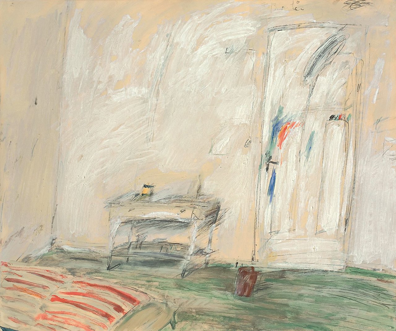 Auf diesem Bild ist das folgende Kunstwerk zu sehen: Klaus Fußmann. Interieur. 1970.