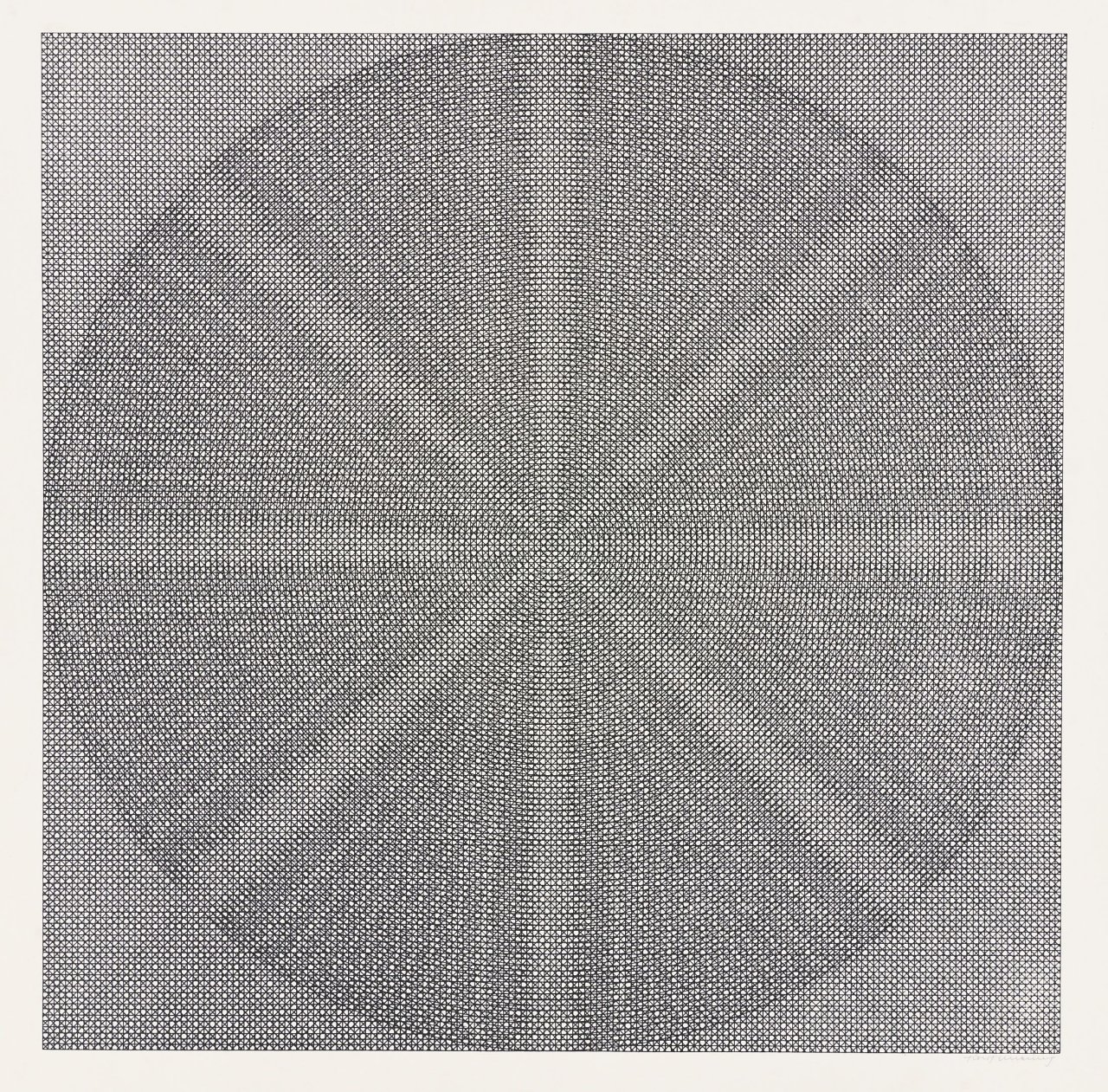 Auf diesem Bild ist das folgende Kunstwerk zu sehen: Timm Ulrichs. „Visuelle Konstruktion I“ / „Visuelle Konstruktion II“ / „Visuelle Konstruktion III“. 1960/1970.