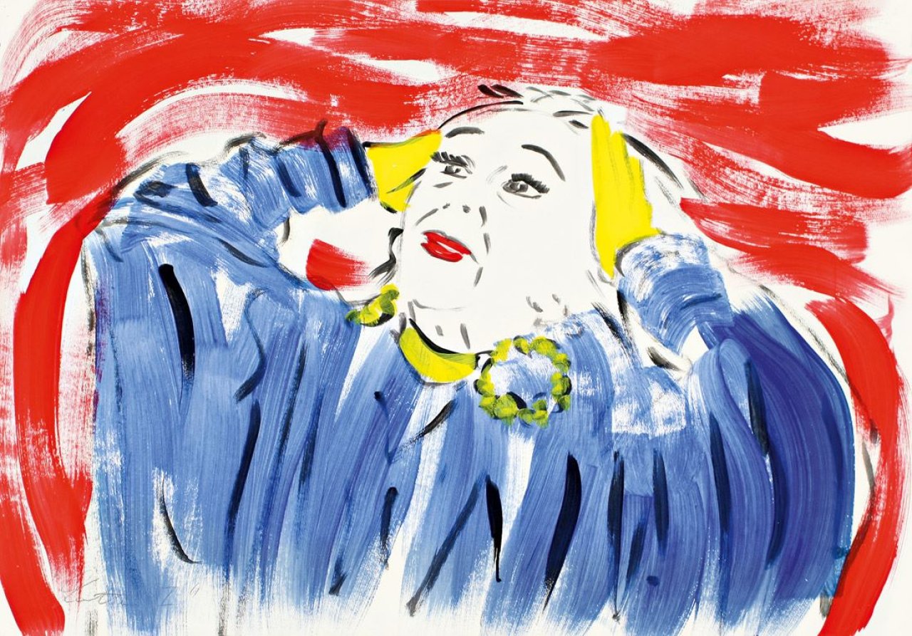 Auf diesem Bild ist das folgende Kunstwerk zu sehen:  Salomé. „Lotti I“. 1991.