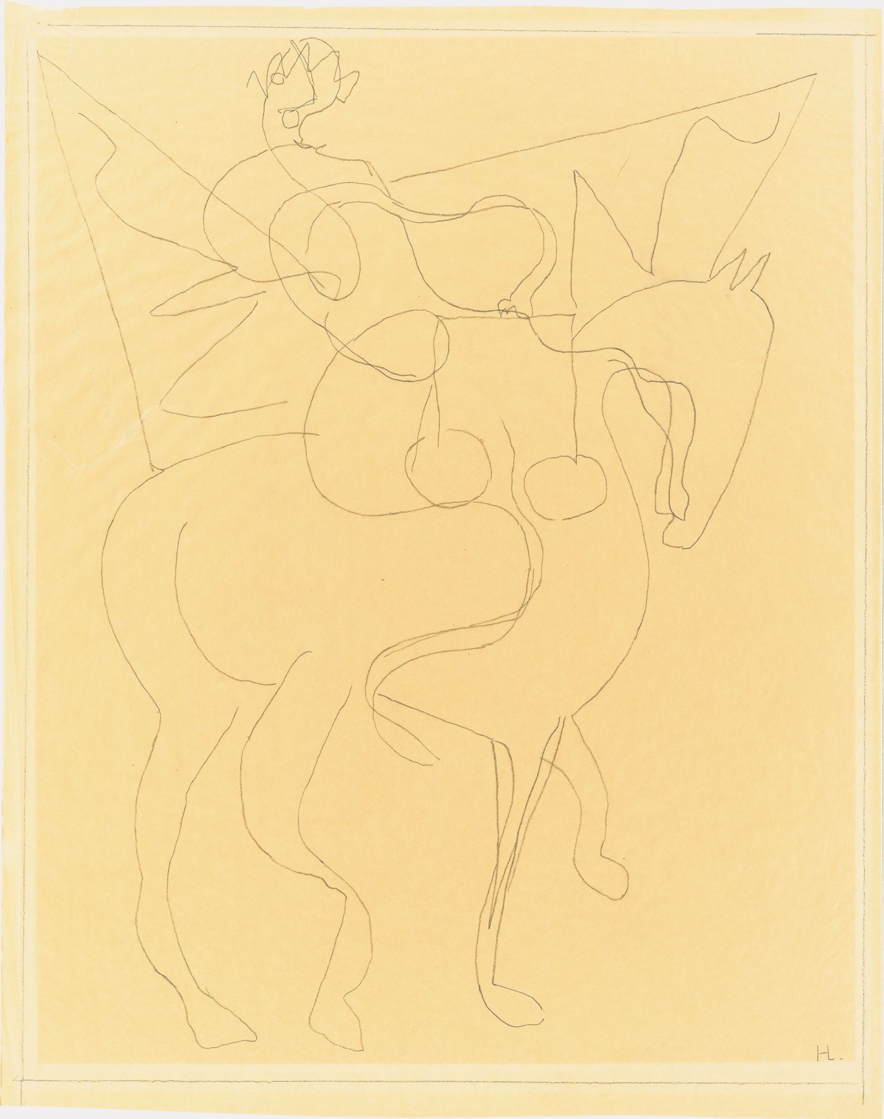 Auf diesem Bild ist das folgende Kunstwerk zu sehen: Henri Laurens. L’archange. Um 1940.
