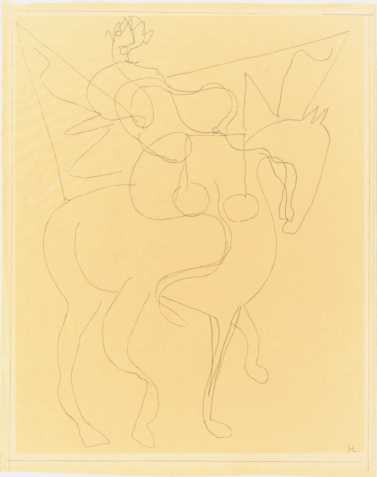 Auf diesem Bild ist das folgende Kunstwerk zu sehen: Henri Laurens. L’archange. Um 1940.
