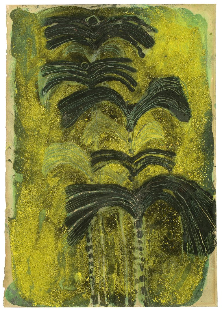 Auf diesem Bild ist das folgende Kunstwerk zu sehen: Rolf Nesch. Ohne Titel. 1933.