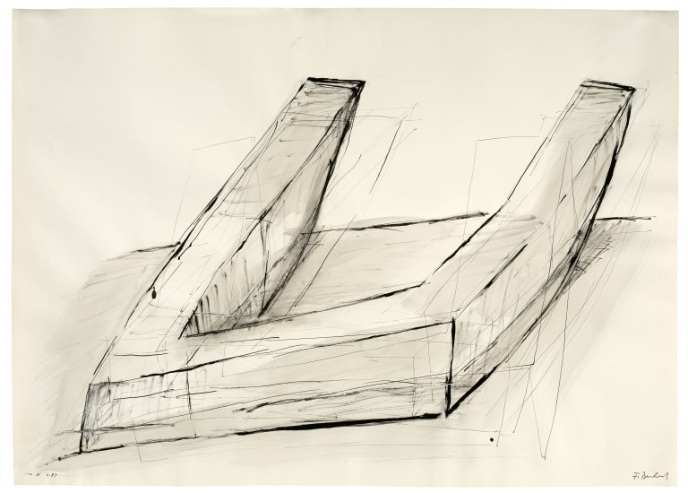 Auf diesem Bild ist das folgende Kunstwerk zu sehen: Franz Bernhard. „D-1-87“. 1985/87.