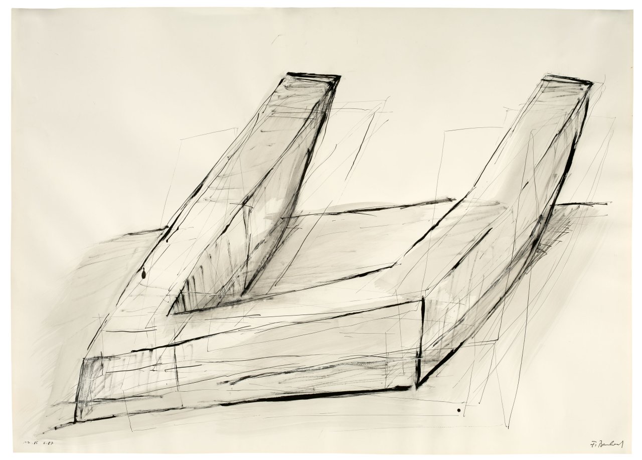 Auf diesem Bild ist das folgende Kunstwerk zu sehen: Franz Bernhard. „D-1-87“. 1985/87.