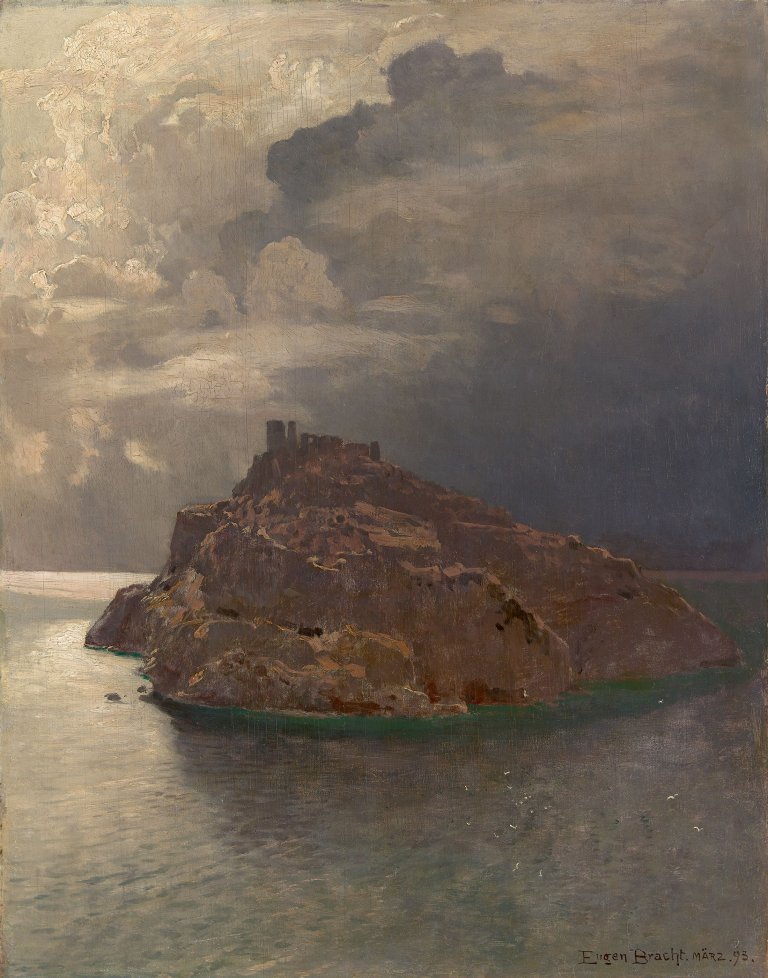 Auf diesem Bild ist das folgende Kunstwerk zu sehen: Eugen Bracht. „Isola di Bergeggi“. 1893.