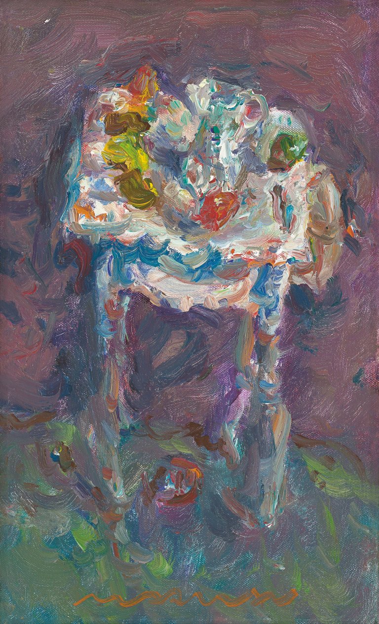 Auf diesem Bild ist das folgende Kunstwerk zu sehen:  Marwan. Ohne Titel. Um 1983.