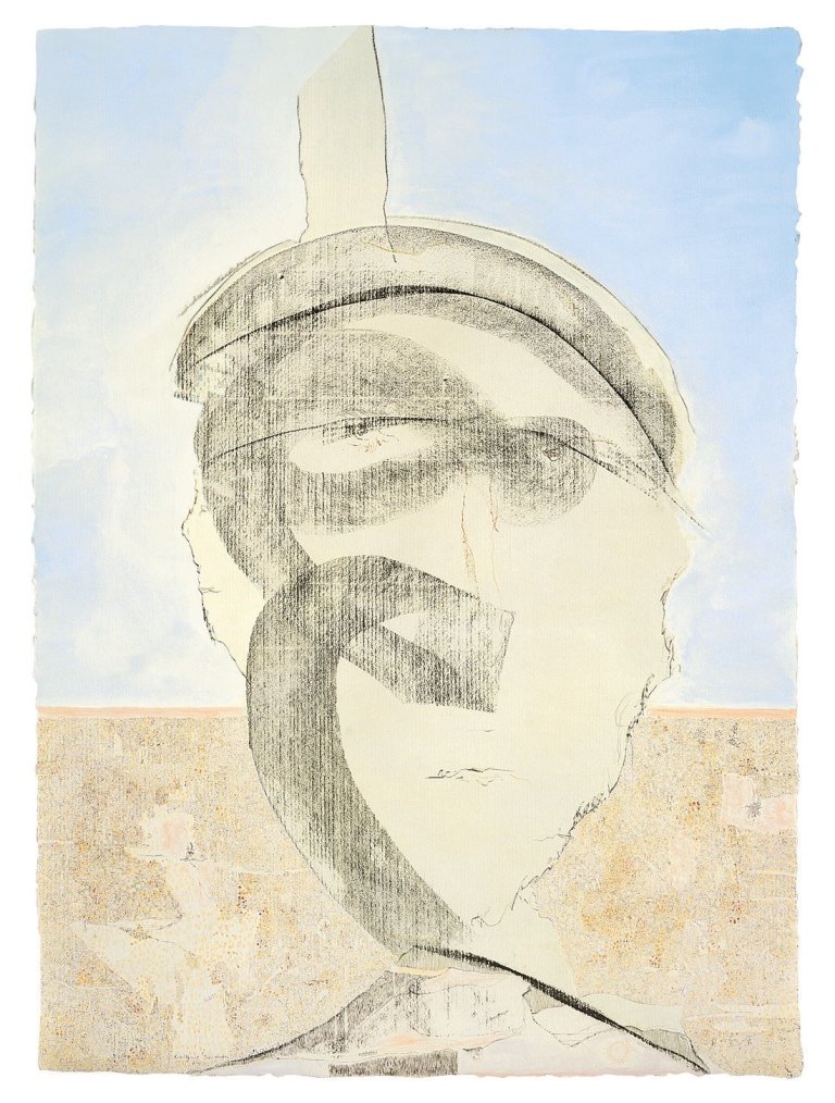 Auf diesem Bild ist das folgende Kunstwerk zu sehen: Gerhard Altenbourg. „Ergriffenes Innewerden“. 1984.