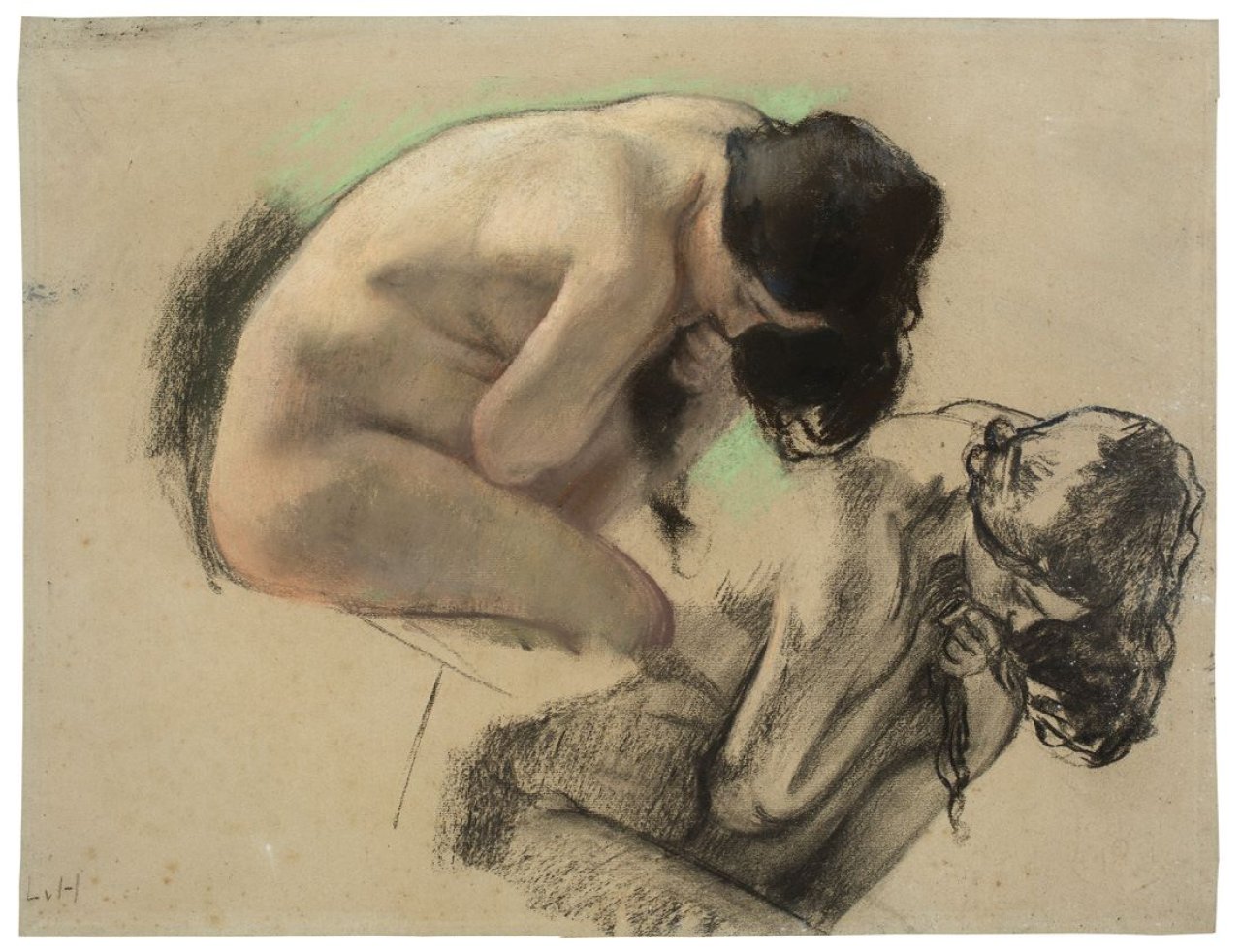 Auf diesem Bild ist das folgende Kunstwerk zu sehen: Ludwig von Hofmann. „Eva“.