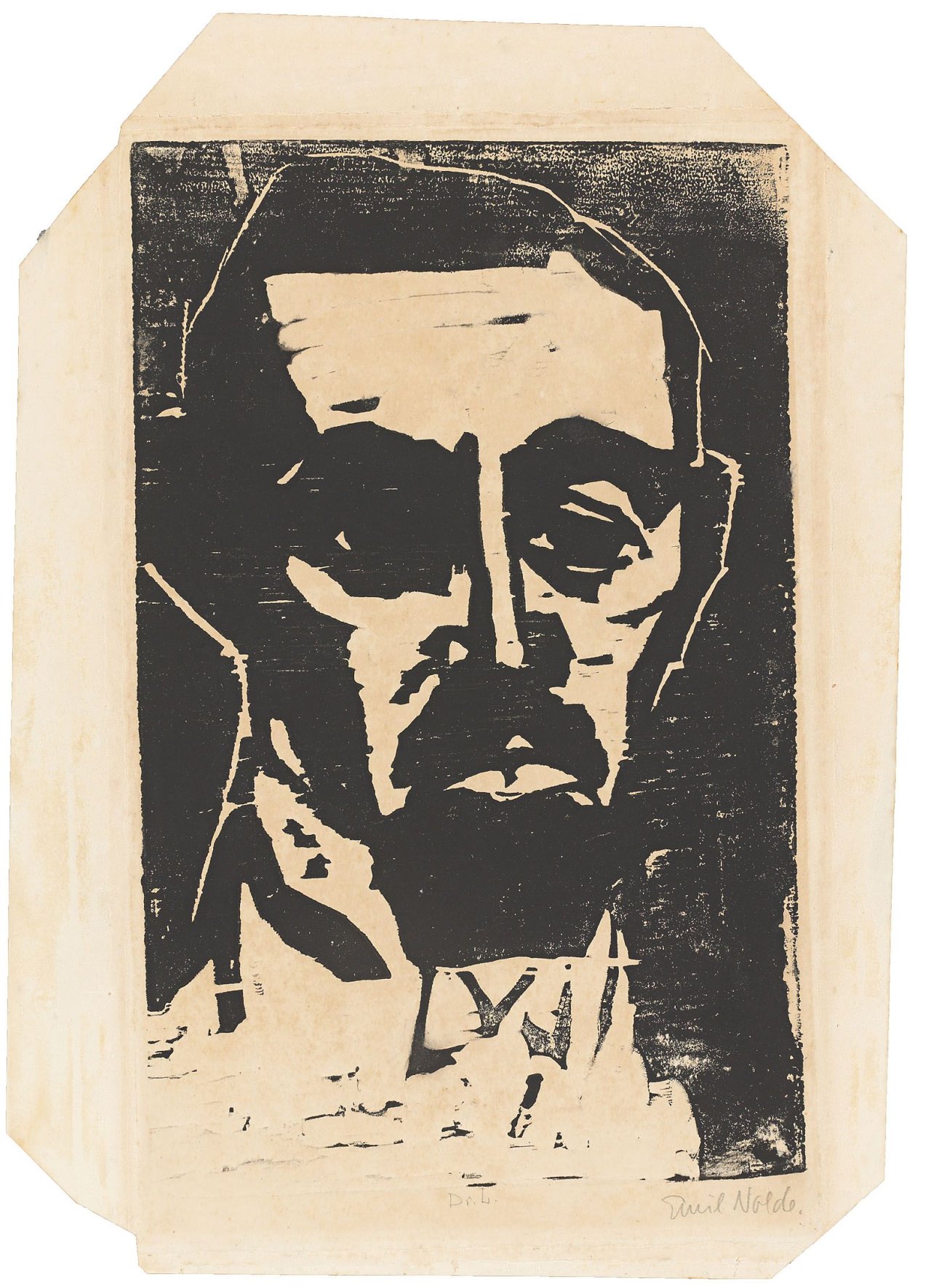 This picture shows the following artwork: Emil Nolde. „Dr. L“. 1912.