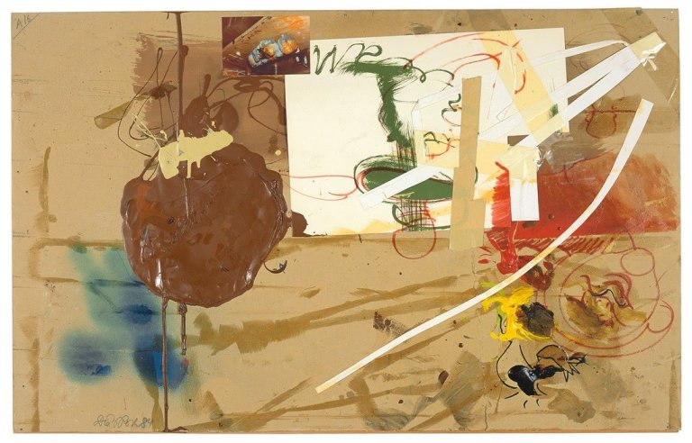 Auf diesem Bild ist das folgende Kunstwerk zu sehen: Dieter Roth. Ohne Titel. 1984.