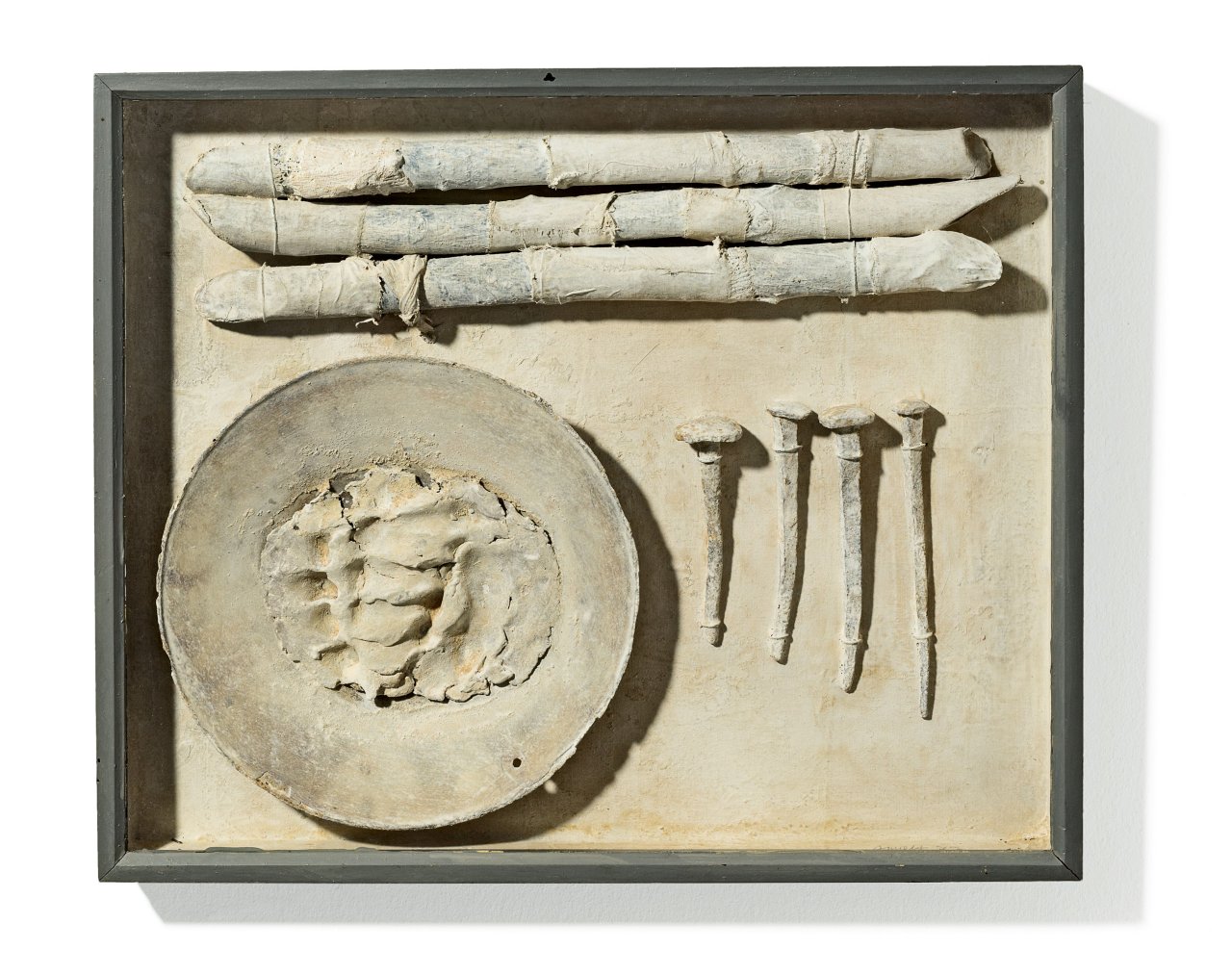 Auf diesem Bild ist das folgende Kunstwerk zu sehen: Dieter Appelt. „Die Basis des Lebens“. 1977.