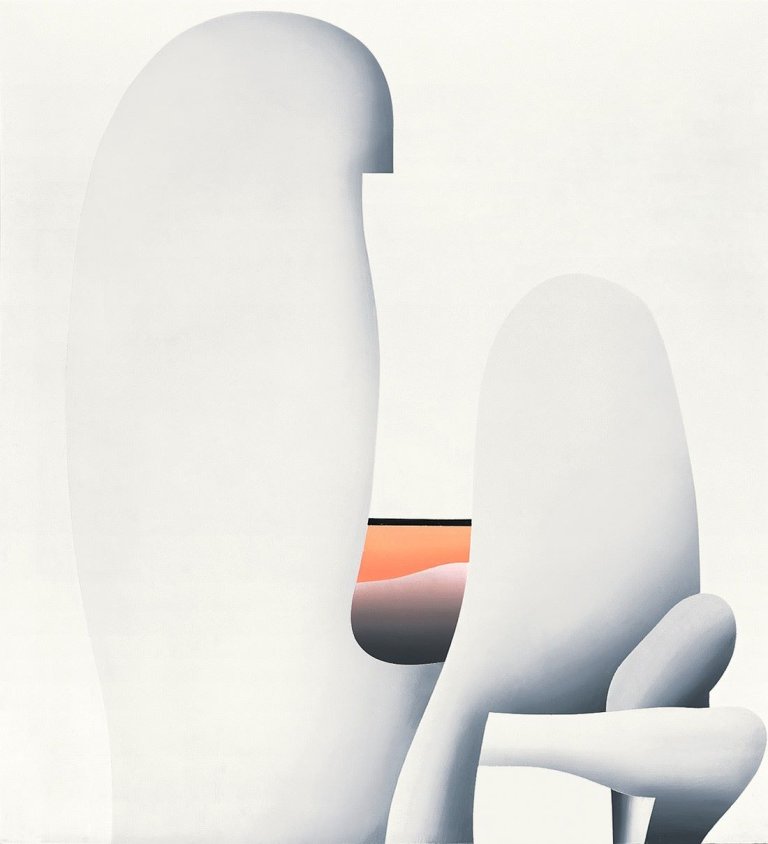 Auf diesem Bild ist das folgende Kunstwerk zu sehen: Lambert Maria Wintersberger. „Porta Americana III“. 1967.