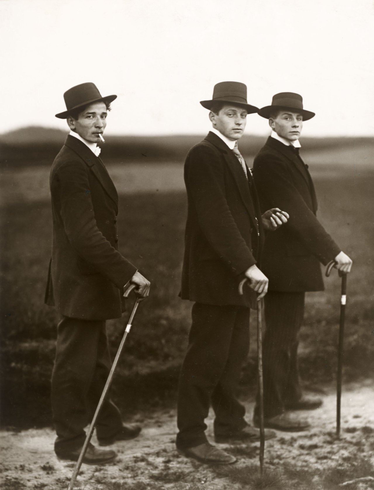 This picture shows the following artwork: August Sander. Portraits from 
