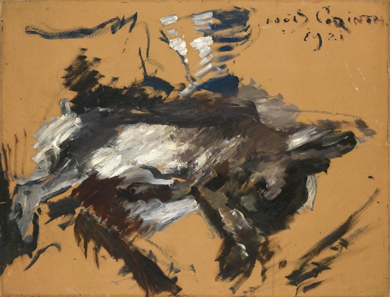 Auf diesem Bild ist das folgende Kunstwerk zu sehen: Lovis Corinth. „Der Hase“. 1921.