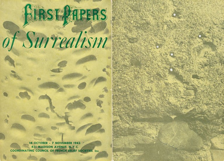 This picture shows the following artwork: Marcel Duchamp. „Cover for „First Papers of Surrealism““. 1942.