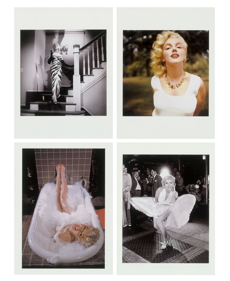 Auf diesem Bild ist das folgende Kunstwerk zu sehen: Sam Shaw. „The Joy of Marilyn“. 2005.