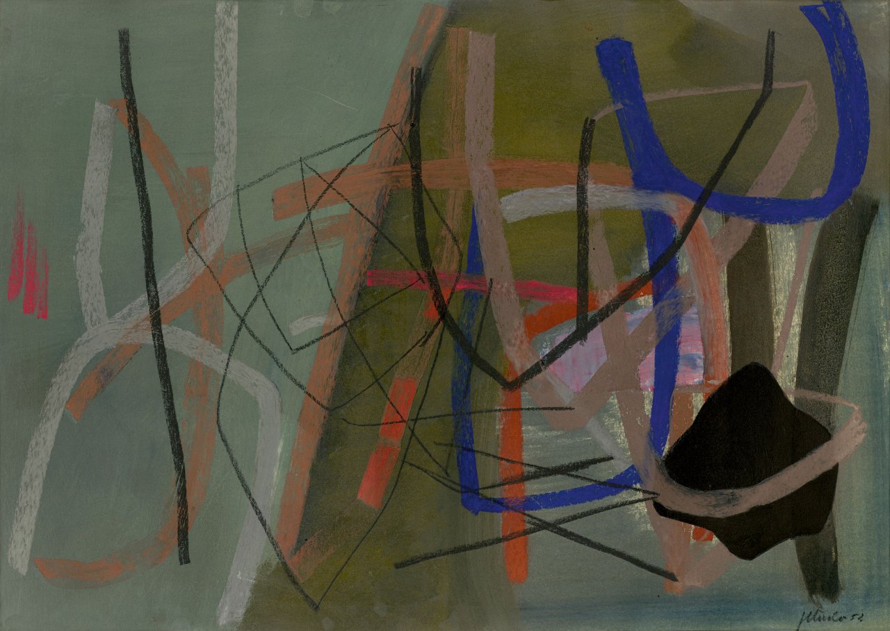 This picture shows the following artwork: Fritz Winter. 