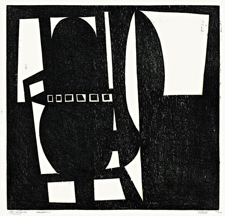 Auf diesem Bild ist das folgende Kunstwerk zu sehen: Johann Georg Müller. „Badende Frauen“ / „Laboratorium“. 1970.