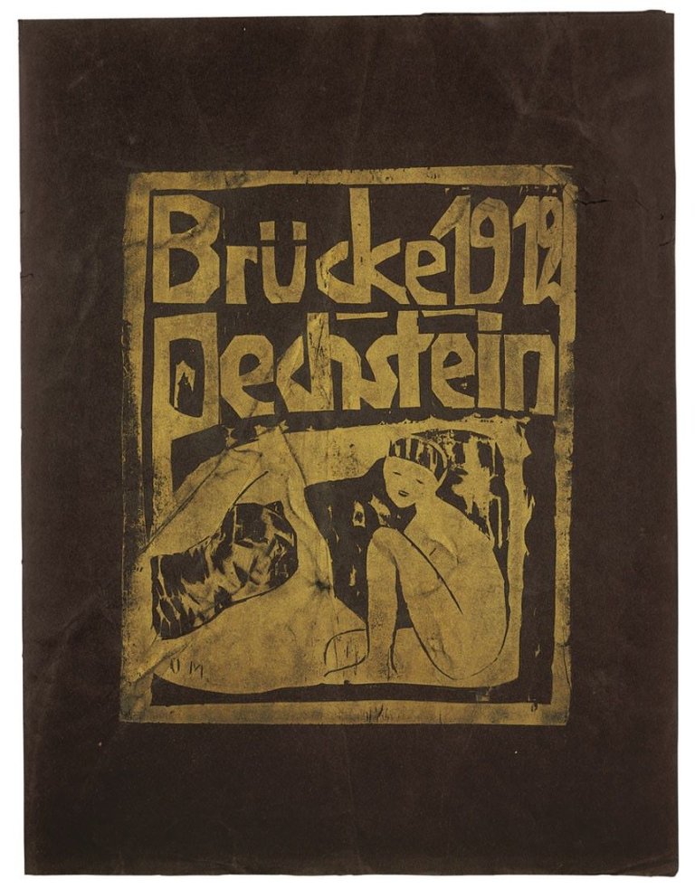 Auf diesem Bild ist das folgende Kunstwerk zu sehen: Otto Mueller. „Brücke 1912 Pechstein“. 1912.