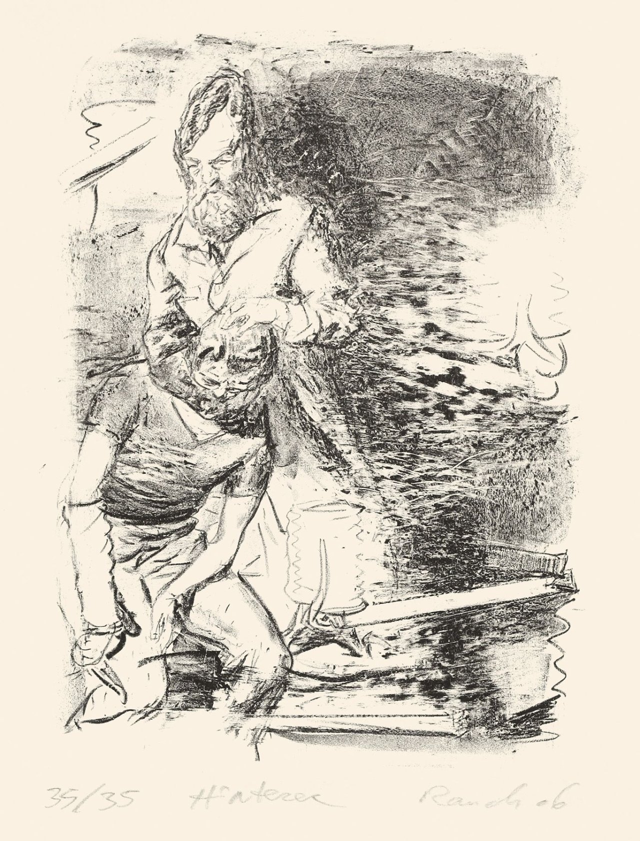 This picture shows the following artwork: Neo Rauch. „Hinterer“. 2006.