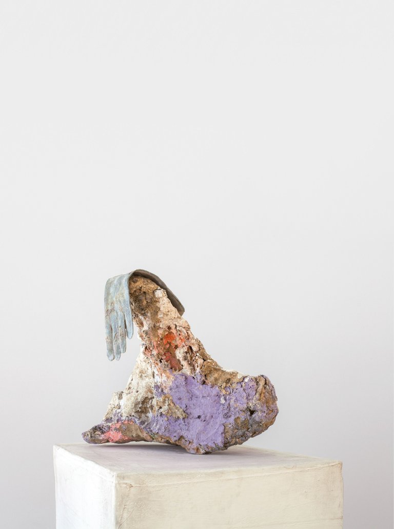 Auf diesem Bild ist das folgende Kunstwerk zu sehen: Franz West. Ohne Titel. 1990.