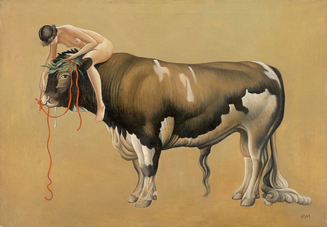 This picture shows the following artwork: Richard Müller. „Die Stärkere“. 1946.