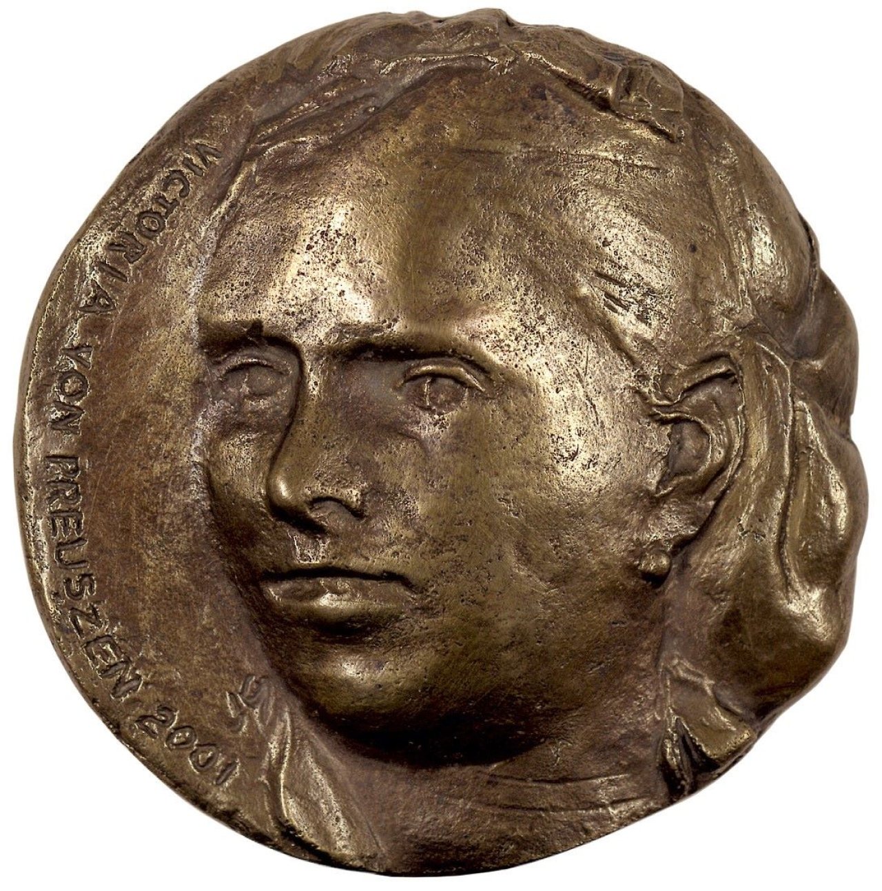Auf diesem Bild ist das folgende Kunstwerk zu sehen: Johannes Grützke. „Victoria von Preussen “. 2001.