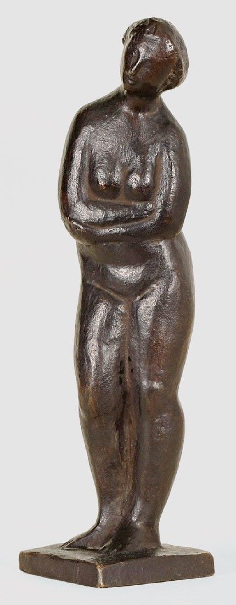Auf diesem Bild ist das folgende Kunstwerk zu sehen: Waldemar Grzimek. „Kleine Sinnende“. 1944.