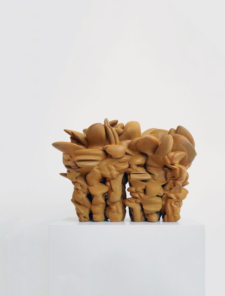 Auf diesem Bild ist das folgende Kunstwerk zu sehen: Tony Cragg. „Grenze weg“. 2015.
