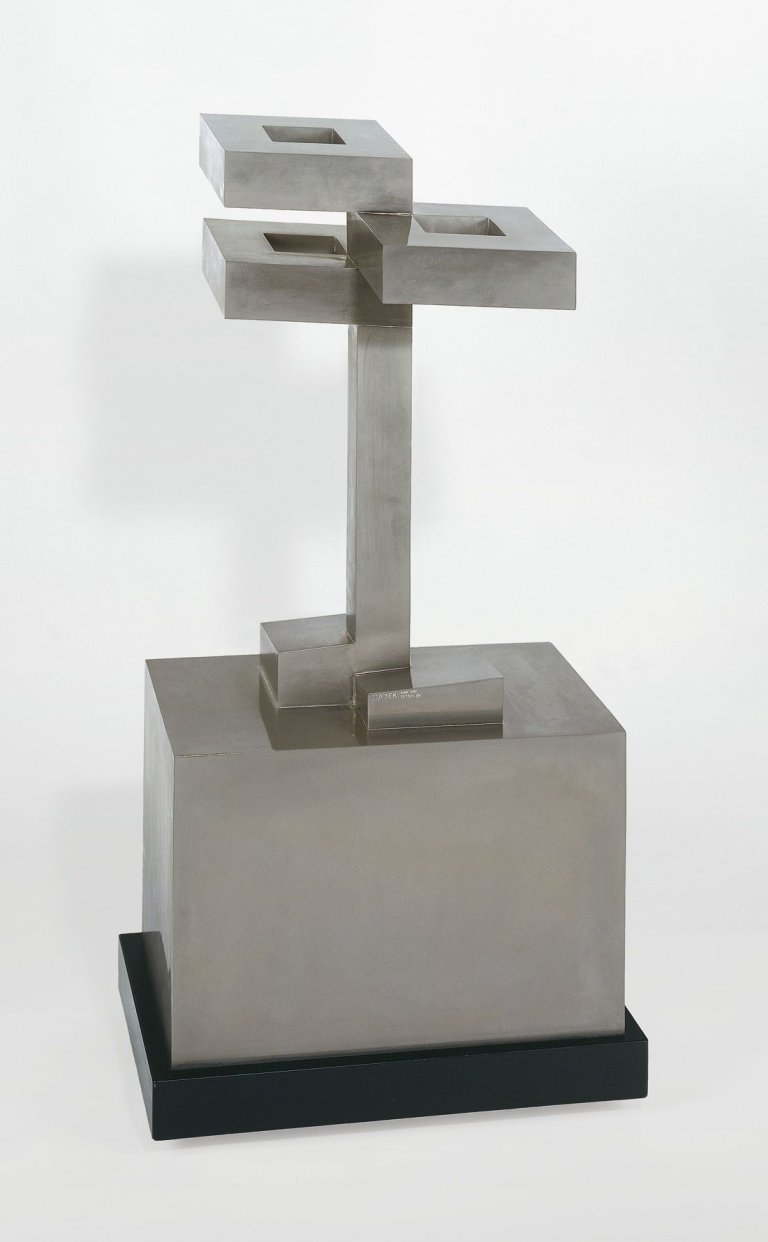Auf diesem Bild ist das folgende Kunstwerk zu sehen: Otto Herbert Hajek. „Zeichen 75/4“. 1975.