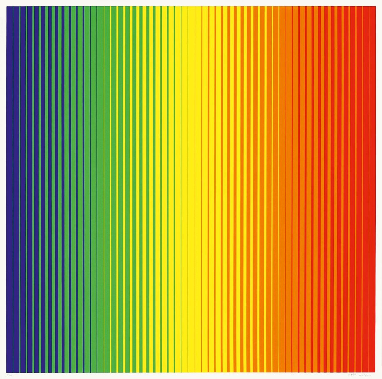 Auf diesem Bild ist das folgende Kunstwerk zu sehen: Getulio Alviani. „AL I/20“/ „AL II/21“/ „AL III/22“. 1973.