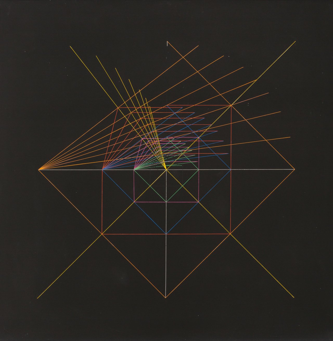 Auf diesem Bild ist das folgende Kunstwerk zu sehen: Karel Novosad. Ohne Titel. 1971.