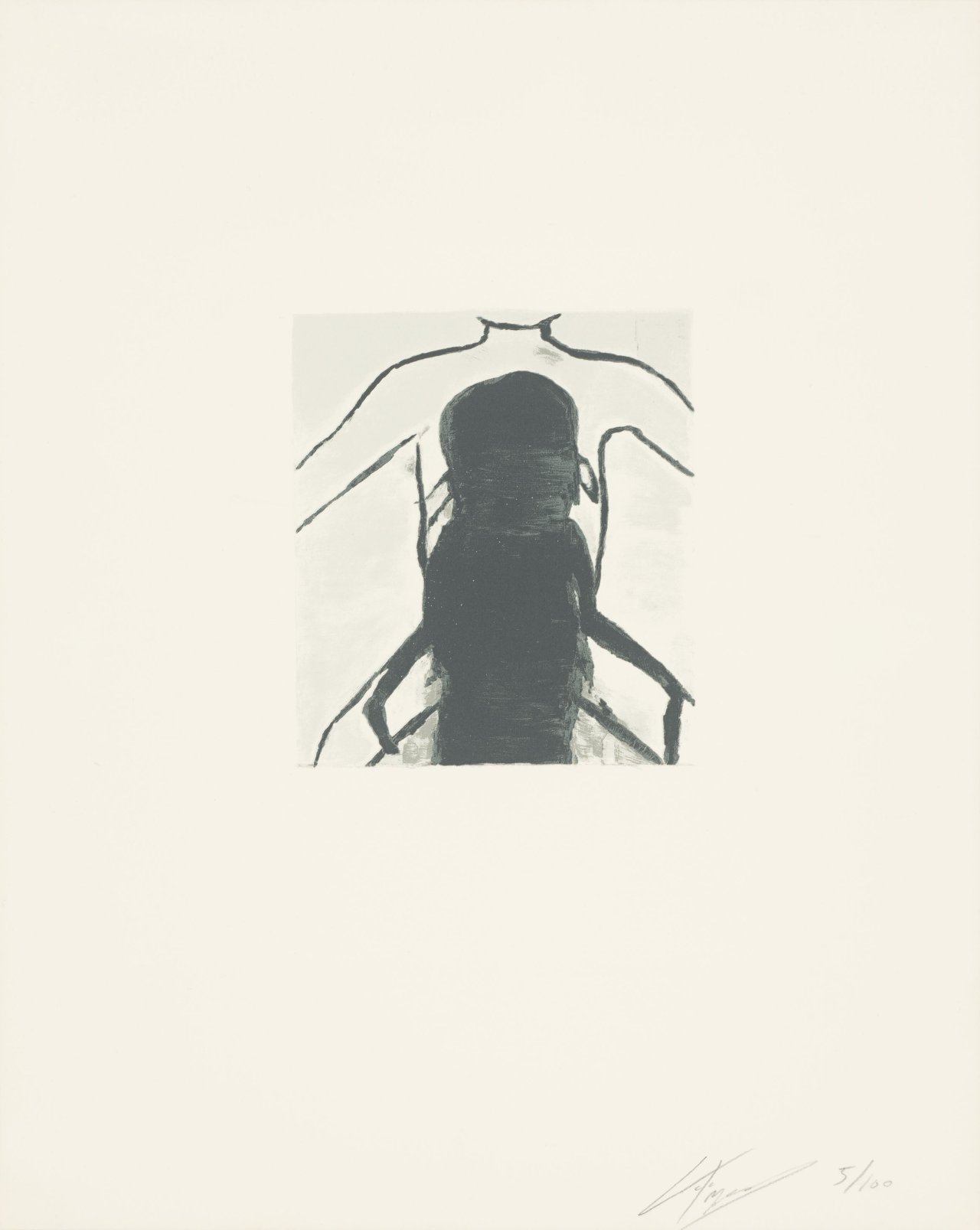 Auf diesem Bild ist das folgende Kunstwerk zu sehen: Luc Tuymans. „Superstition“. 2005.
