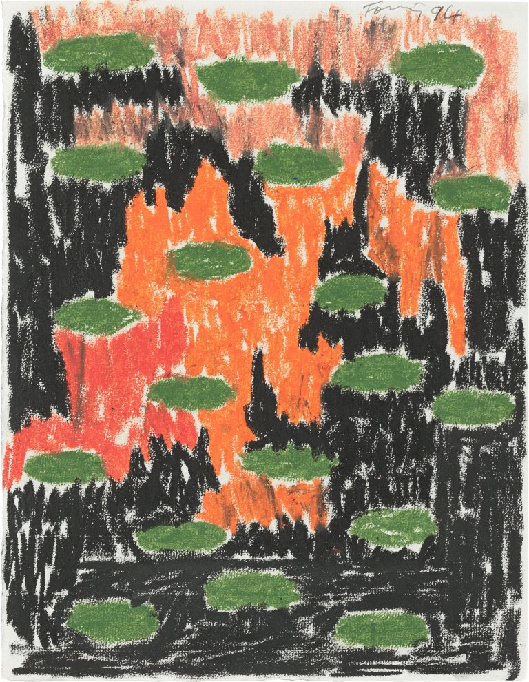 Auf diesem Bild ist das folgende Kunstwerk zu sehen: Günther Förg. Ohne Titel. 1994.