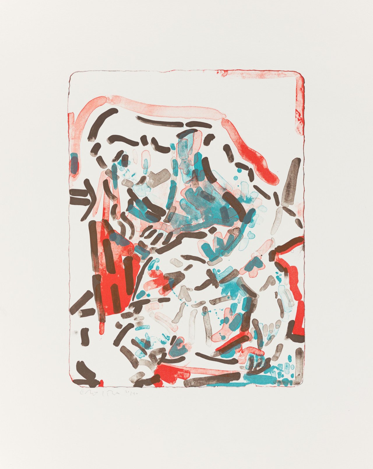 Auf diesem Bild ist das folgende Kunstwerk zu sehen: Elizabeth Peyton. „Werther (Jonas Kaufmann)“. 2013/14.