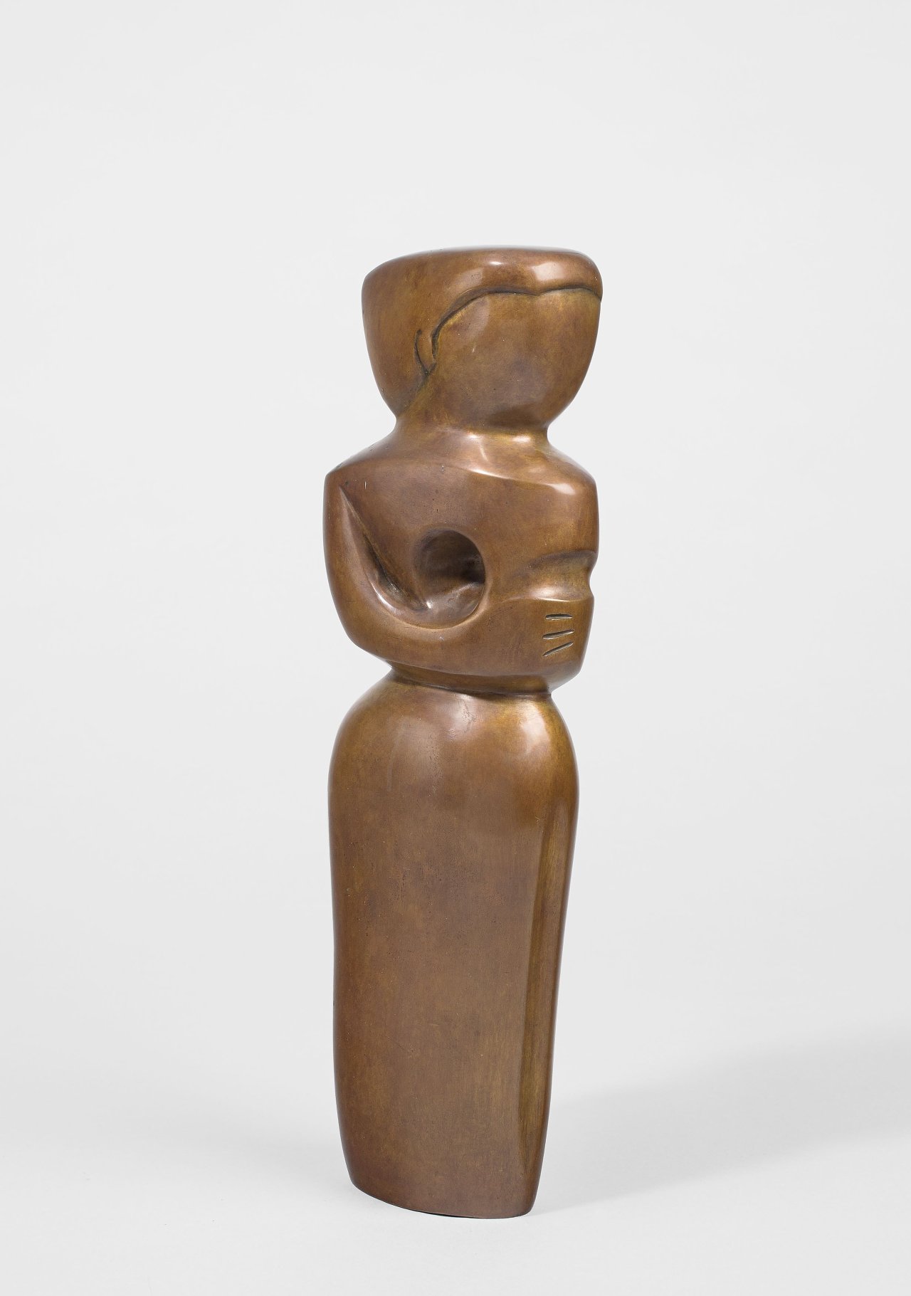 Auf diesem Bild ist das folgende Kunstwerk zu sehen: Ludwig Gabriel Schrieber. „Stehende“. 1951.