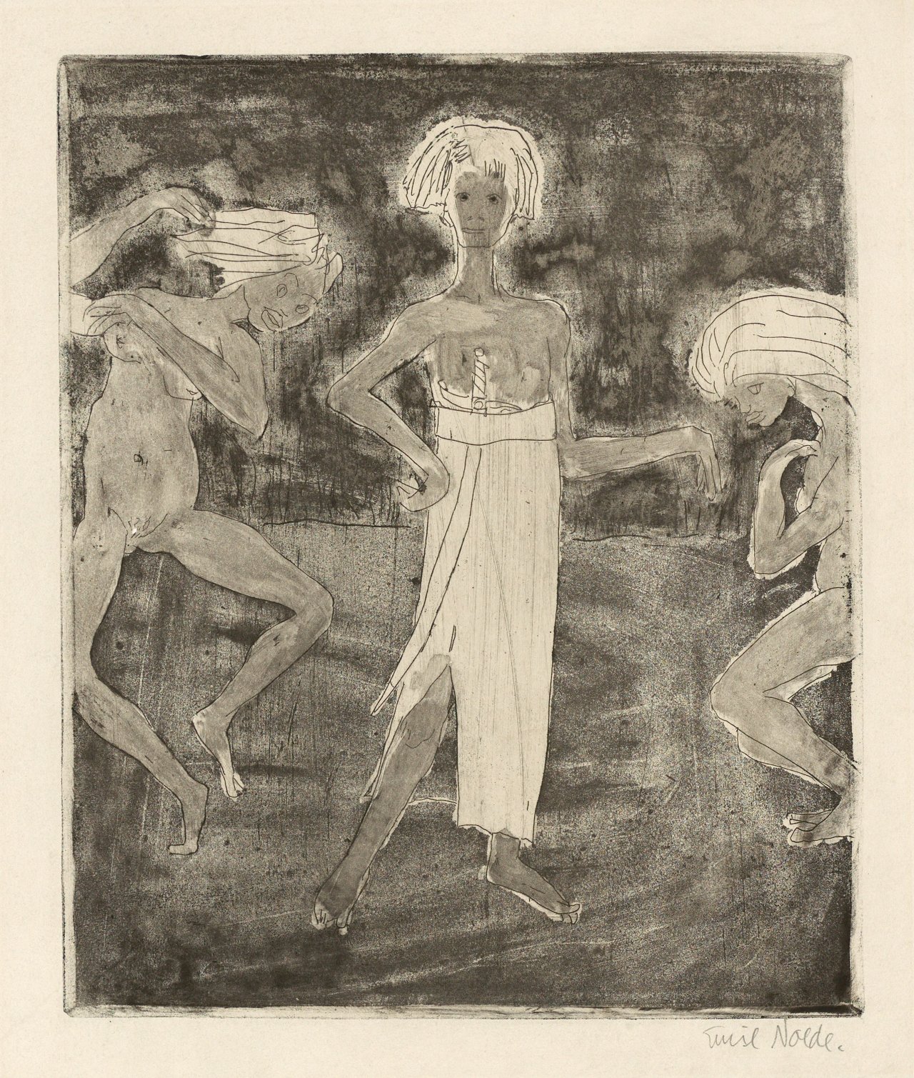 This picture shows the following artwork: Emil Nolde. 