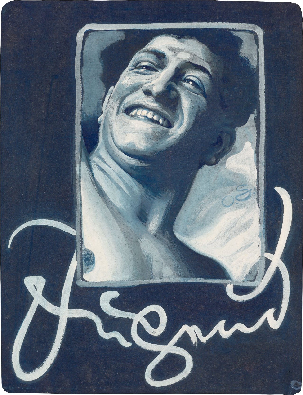 This picture shows the following artwork: Osmar Schindler. Plakatentwurf für die 