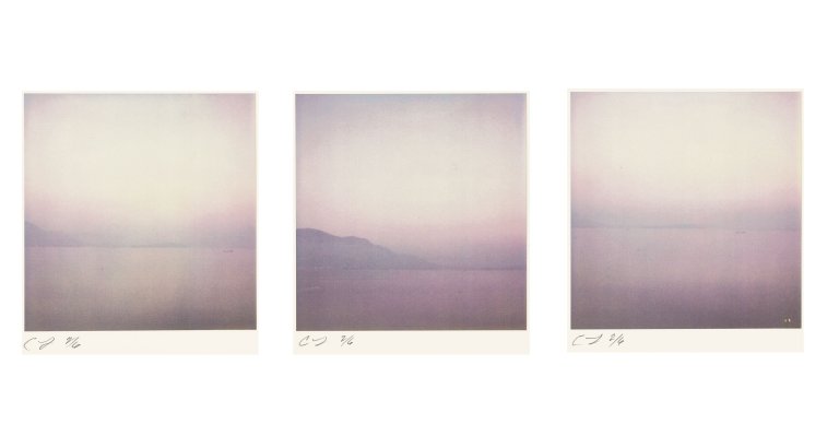 Auf diesem Bild ist das folgende Kunstwerk zu sehen: Cy Twombly. Bay of Gaeta. 2005.