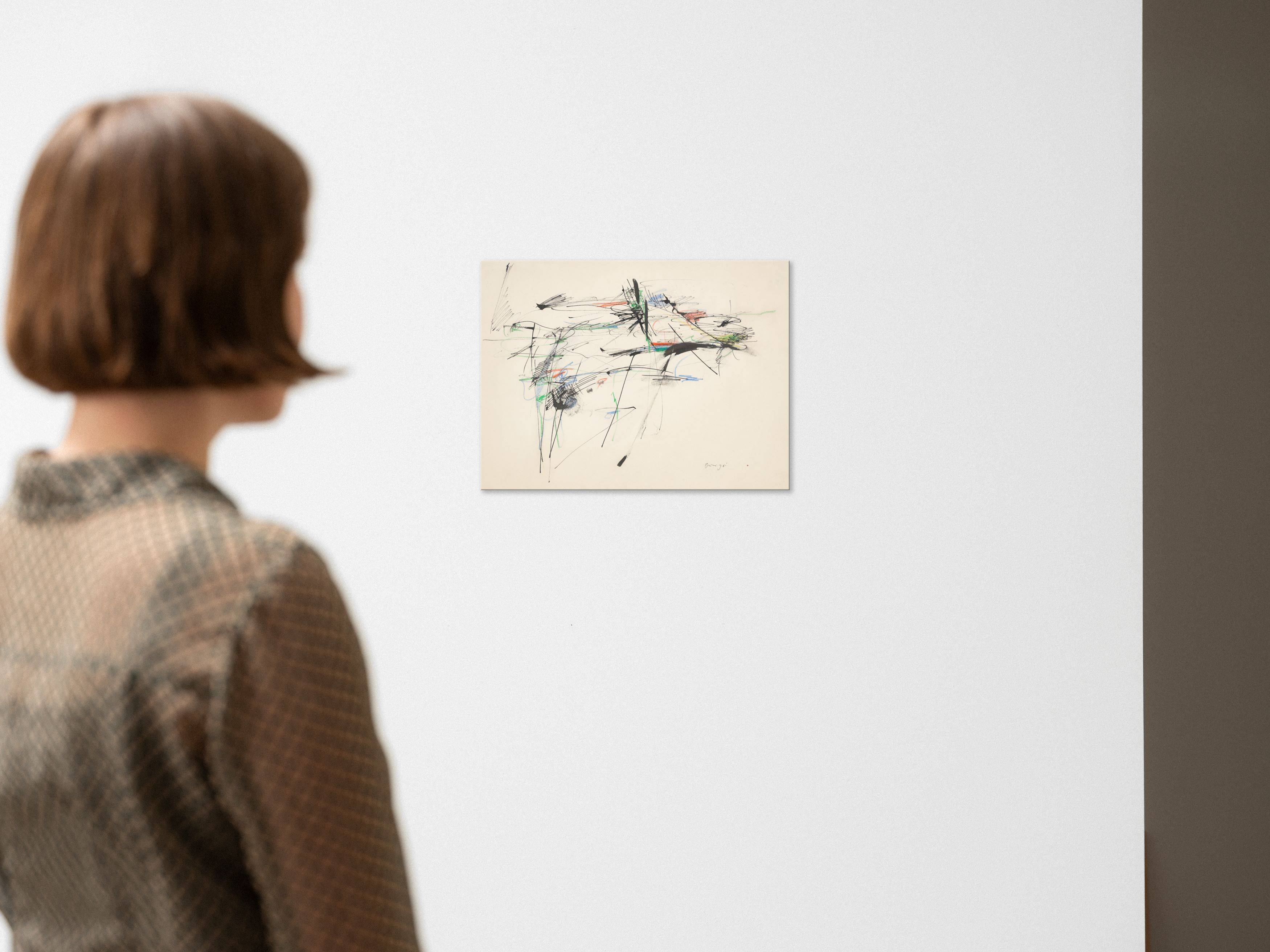 This picture shows the following artwork: Peter Brüning. Untitled. 1961.