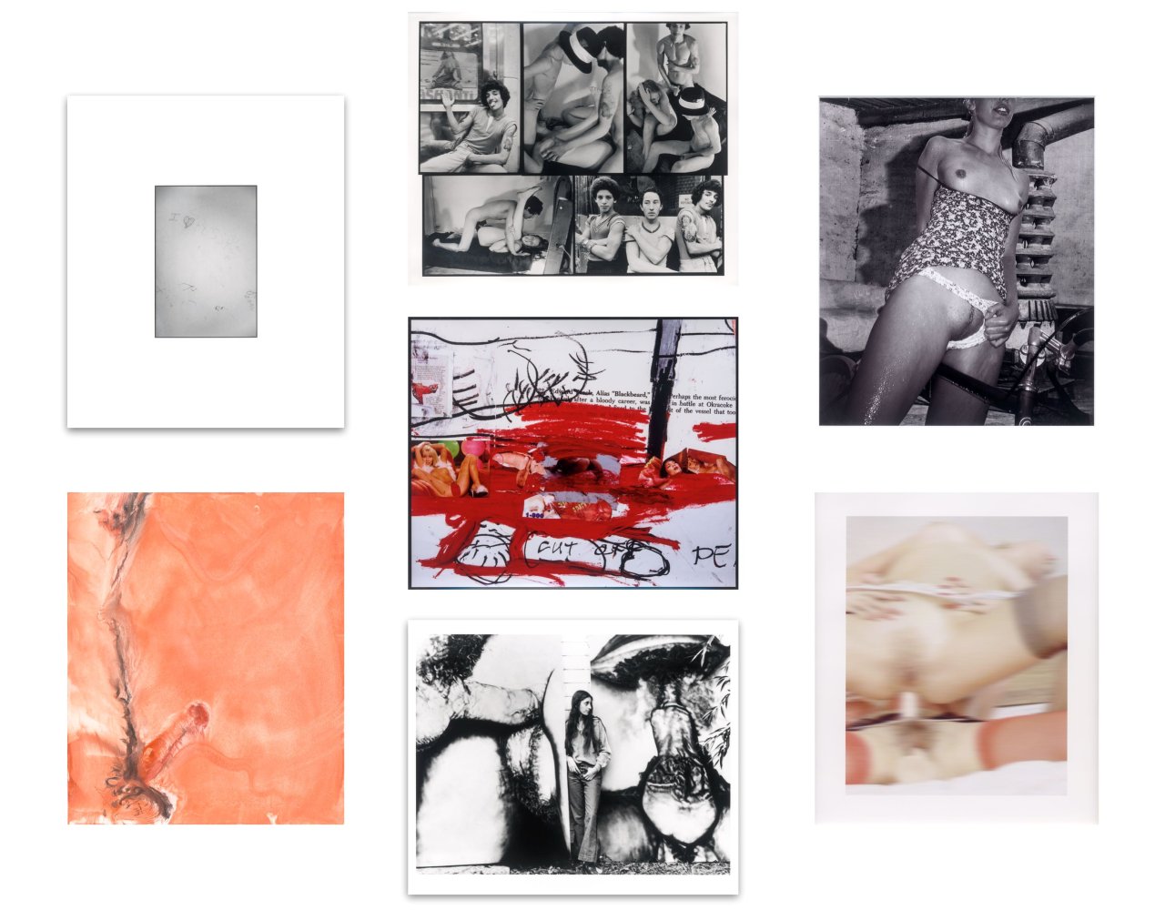 Auf diesem Bild ist das folgende Kunstwerk zu sehen:  Mappenwerk. „Printed Matter Photography Portfolio V: [Untitled/Nudes] Curated by Larry Clark“. 2004.