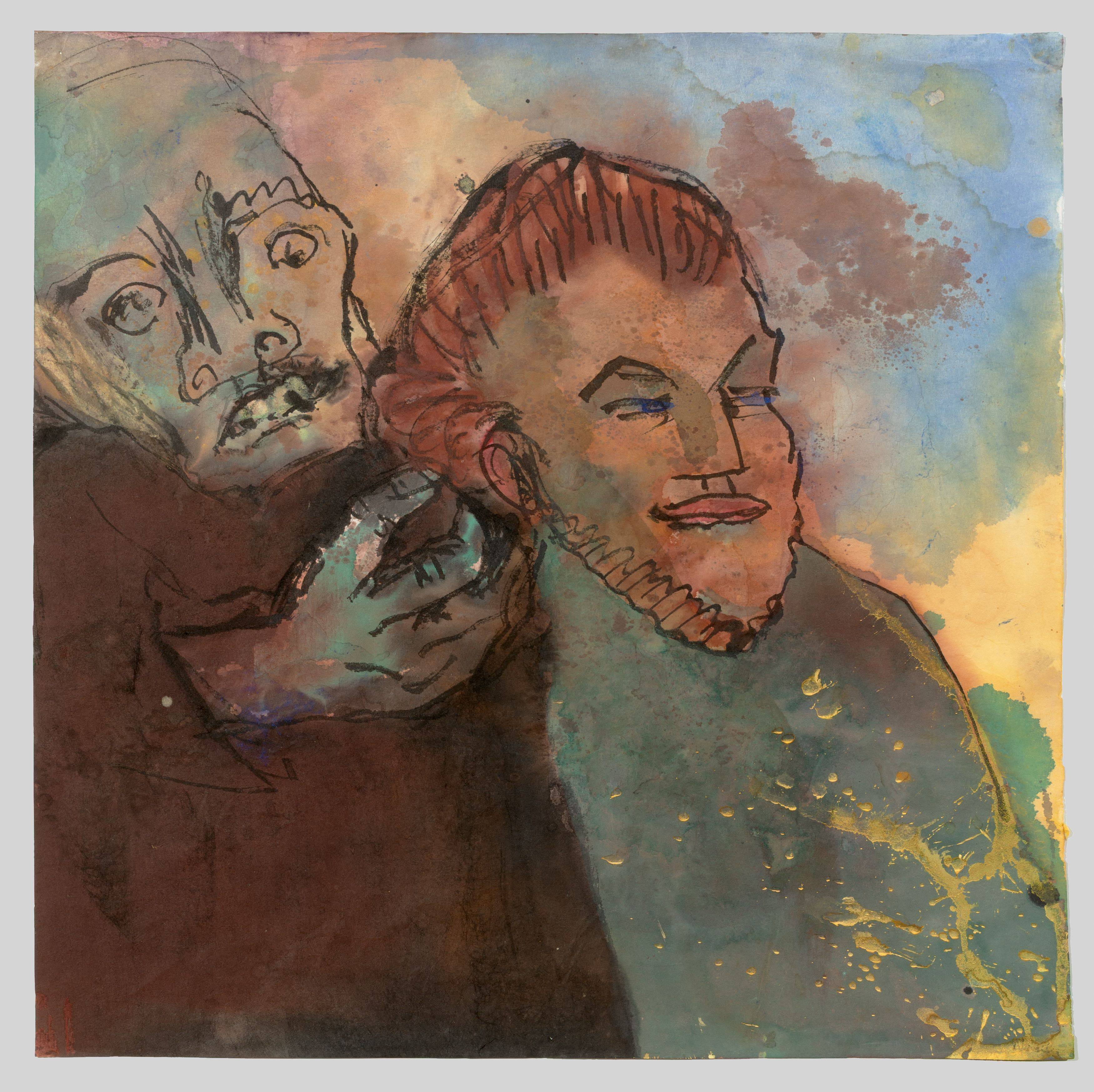 Auf diesem Bild ist das folgende Kunstwerk zu sehen: Emil Nolde. „Leben und Tod“. Vor 1932.