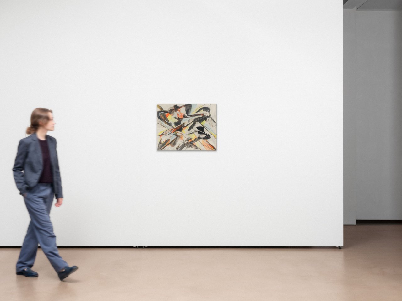 Auf diesem Bild ist das folgende Kunstwerk zu sehen: Karl Otto Götz. „Sept. 1953/II“. 1953.