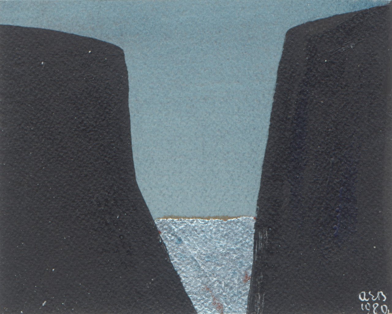 Auf diesem Bild ist das folgende Kunstwerk zu sehen: Anna-Eva Bergman. „No 2-1979 Côte argentée“ / „No 31-1980“ / „No 47-1980“. 1979 / 1980 / 1980.