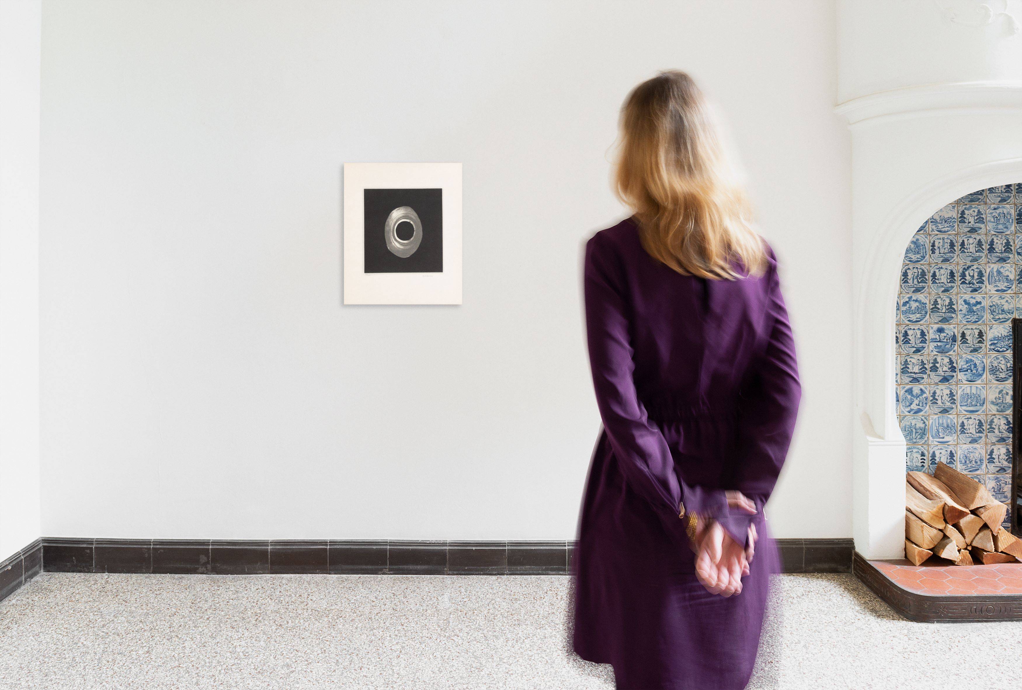 This picture shows the following artwork: Lee Bontecou. From: ”Ten from Leo Castelli”. 1967.