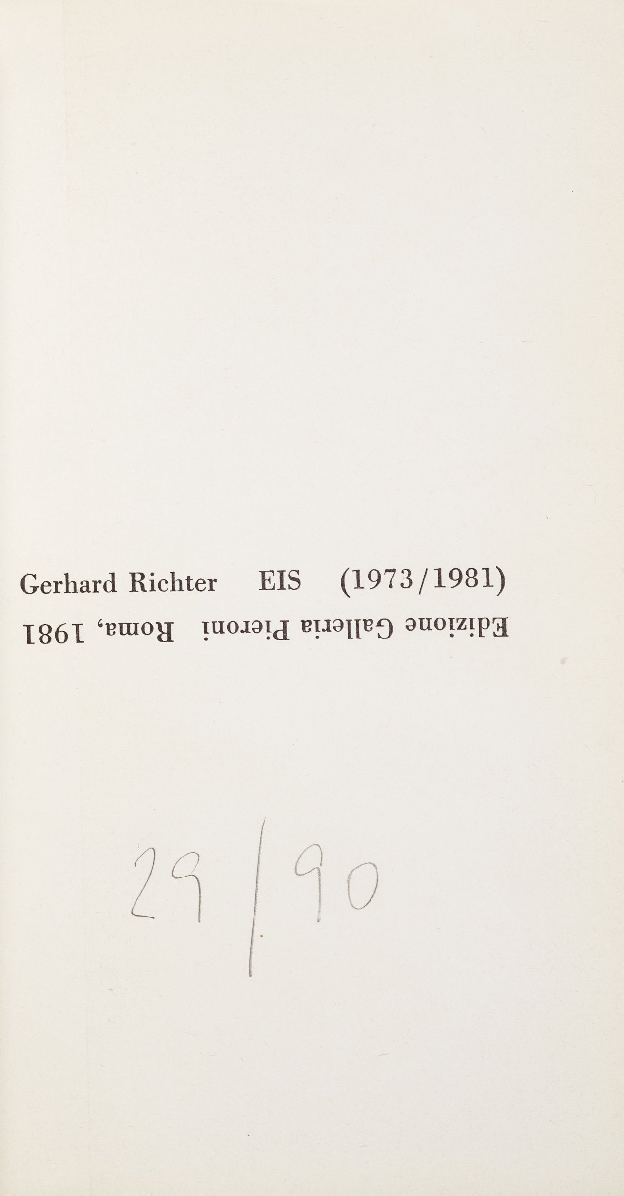 This picture shows the following artwork: Gerhard Richter. ”Eis”. 1981.