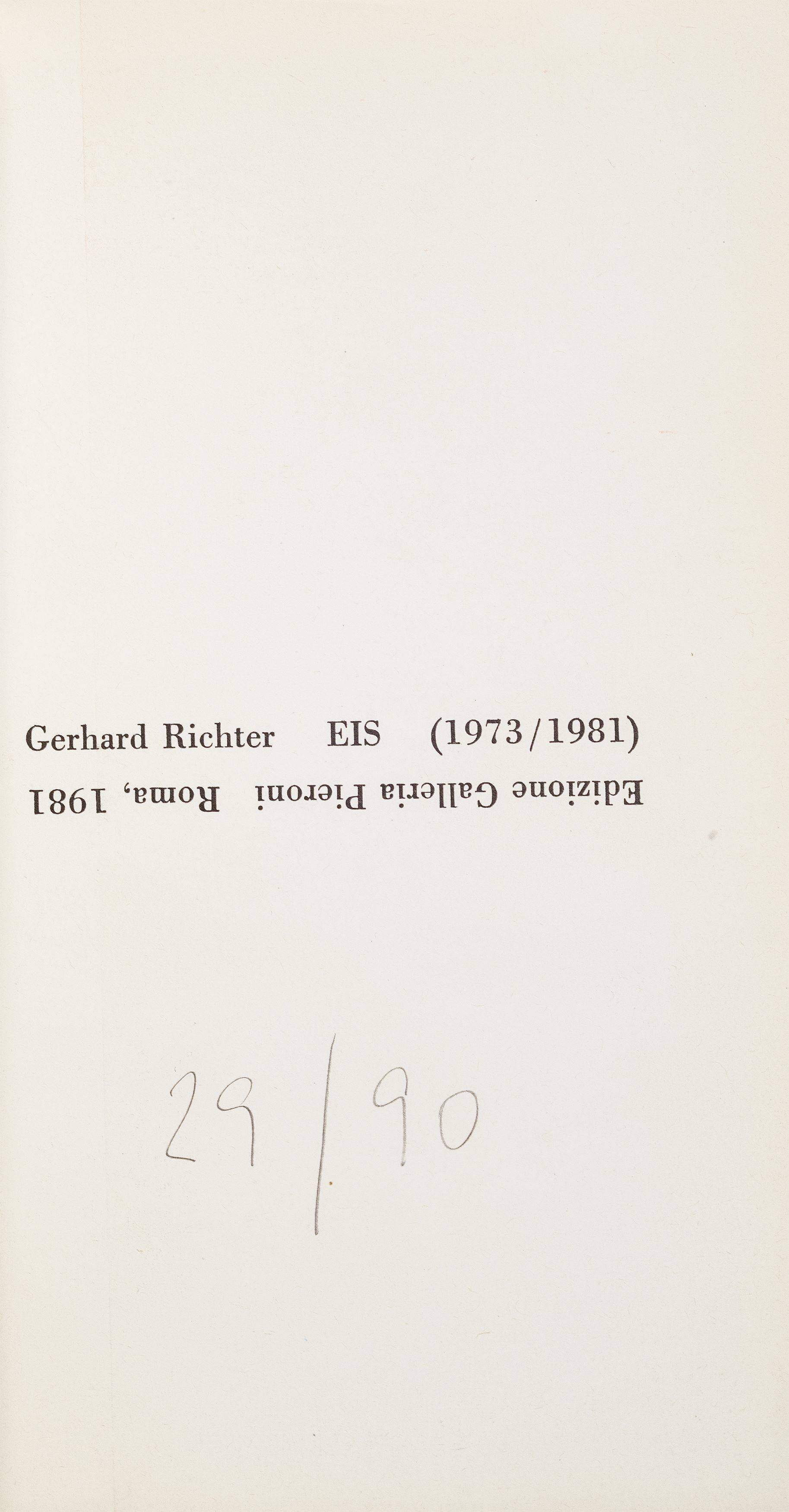This picture shows the following artwork: Gerhard Richter. ”Eis”. 1981.